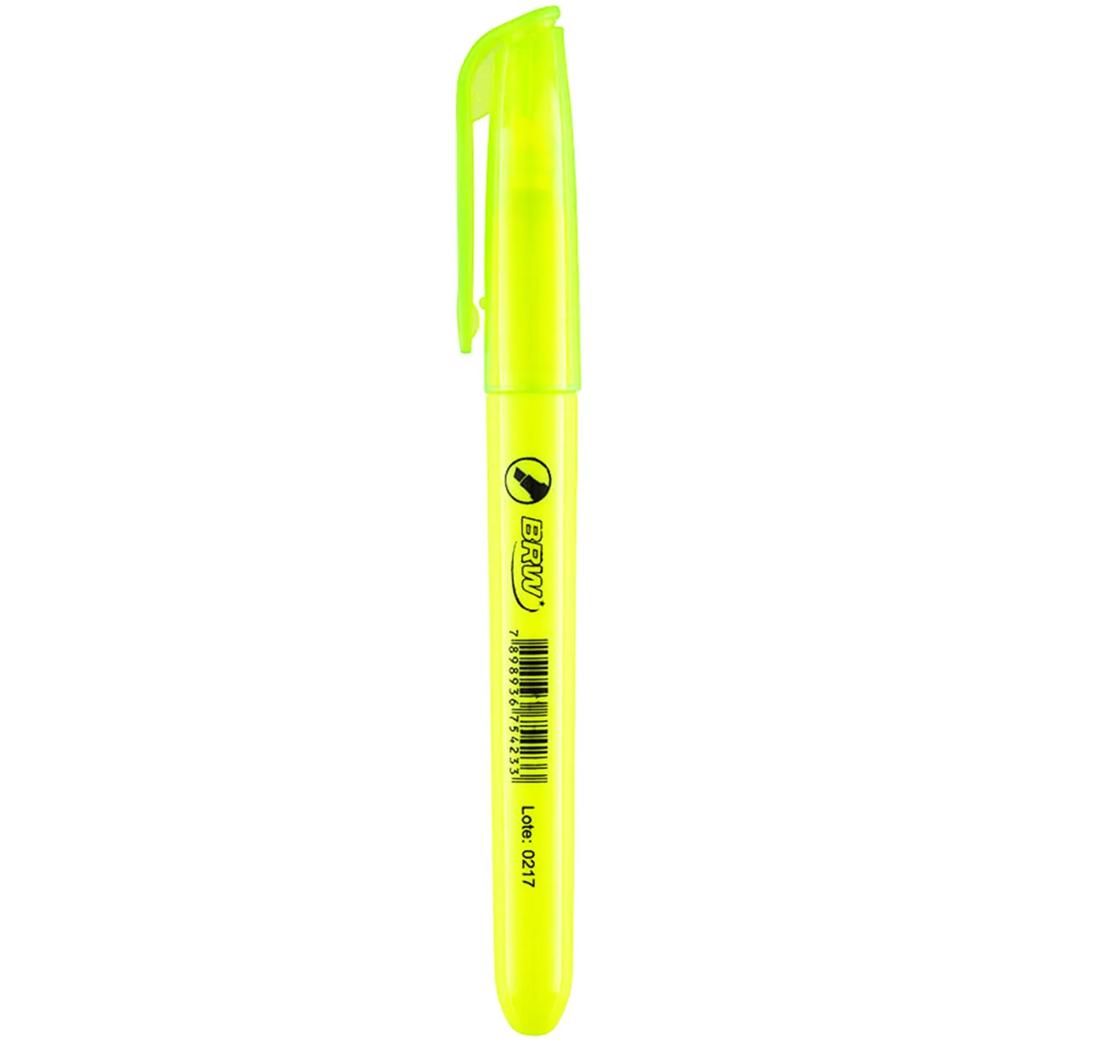 Marca-Texto Fluorescente Amarelo BRW