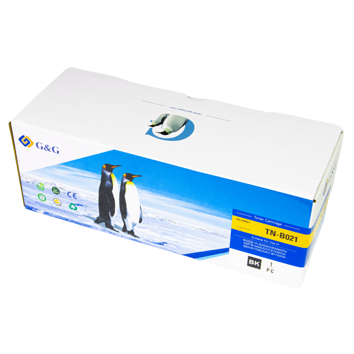 Cartucho de Toner Para Brother TNB021 TN-B021 2.6K - G&G