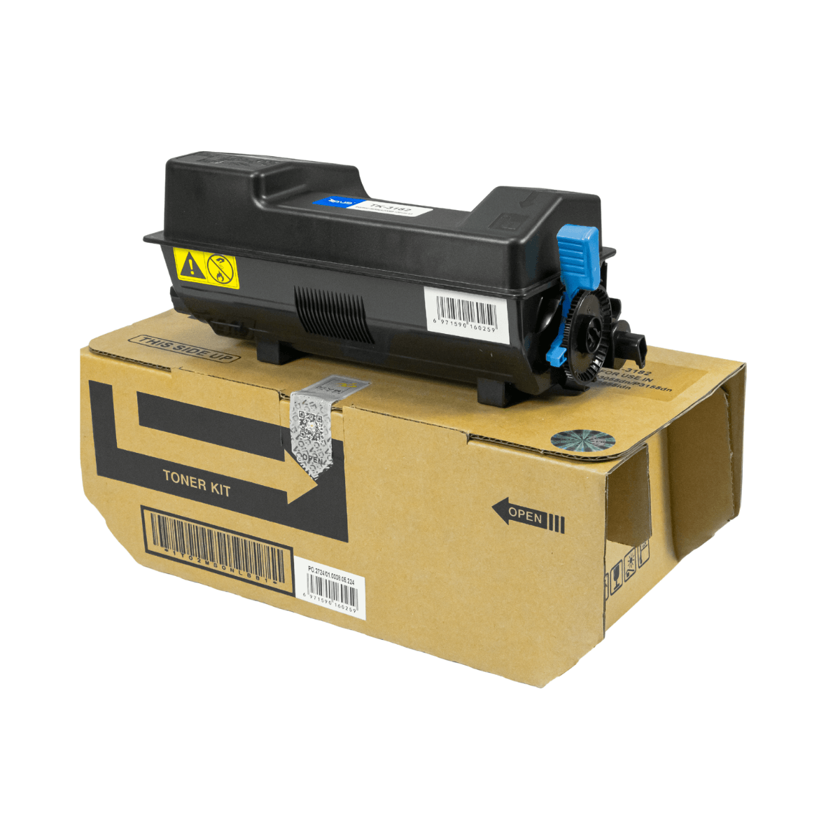Cartucho de Toner P/ Kyocera TK3182 Preto C/ Chip 21K - Zeus