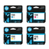 Kit 4x Cartucho de Tinta HP 938 CMYK P/ Officejet 9130 9730 - Original