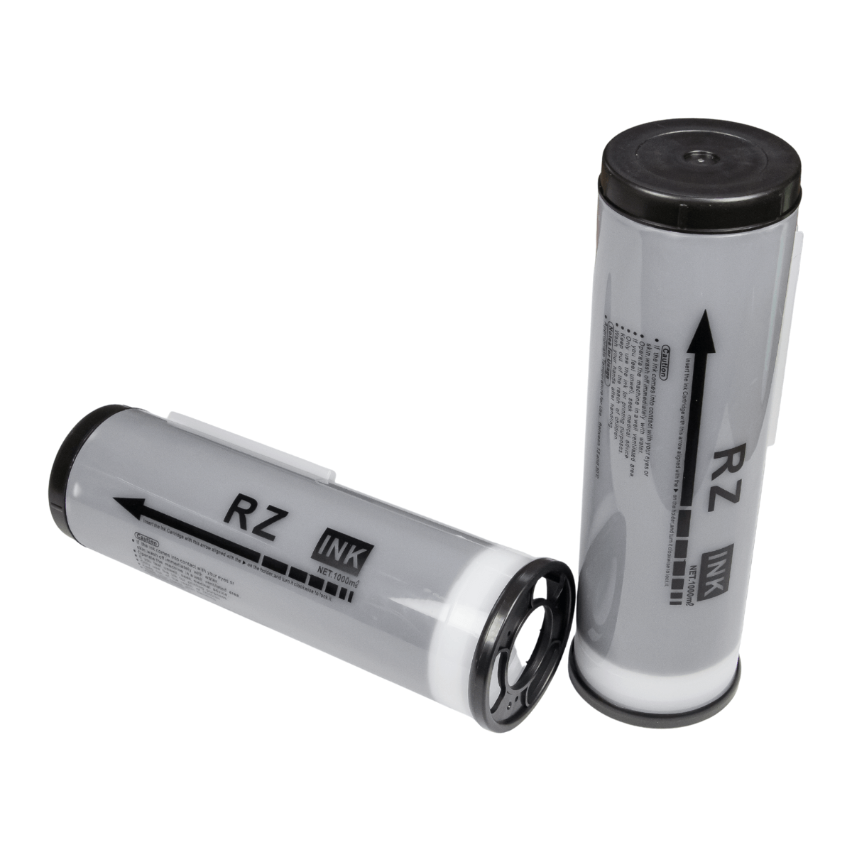 Kit 2 Tintas Lotus Preta Compatível com EZ RZ - 1000ml