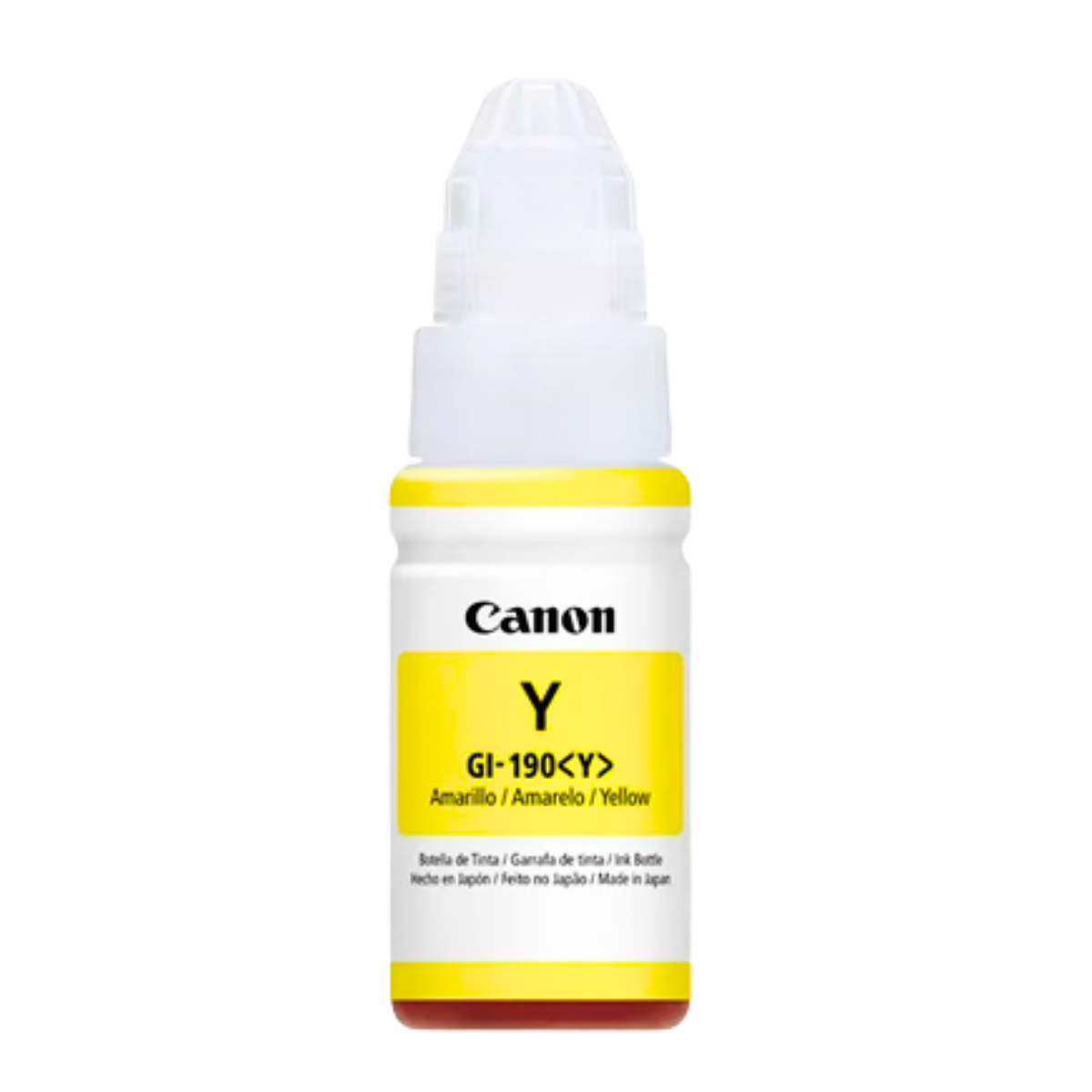 Tinta Canon GI-190 M Para G1100 G2110 G3102 G4111 Amarelo 70ml 7K - Original