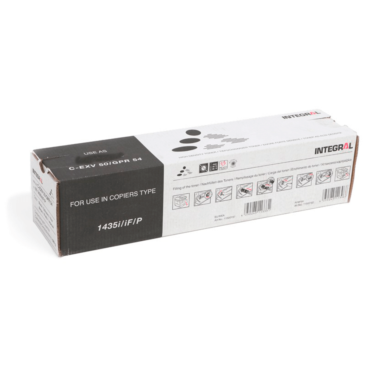 Cartucho de Toner Compatível Integral GPR-54 p/ Canon IR1435 c/chip - 17.6k