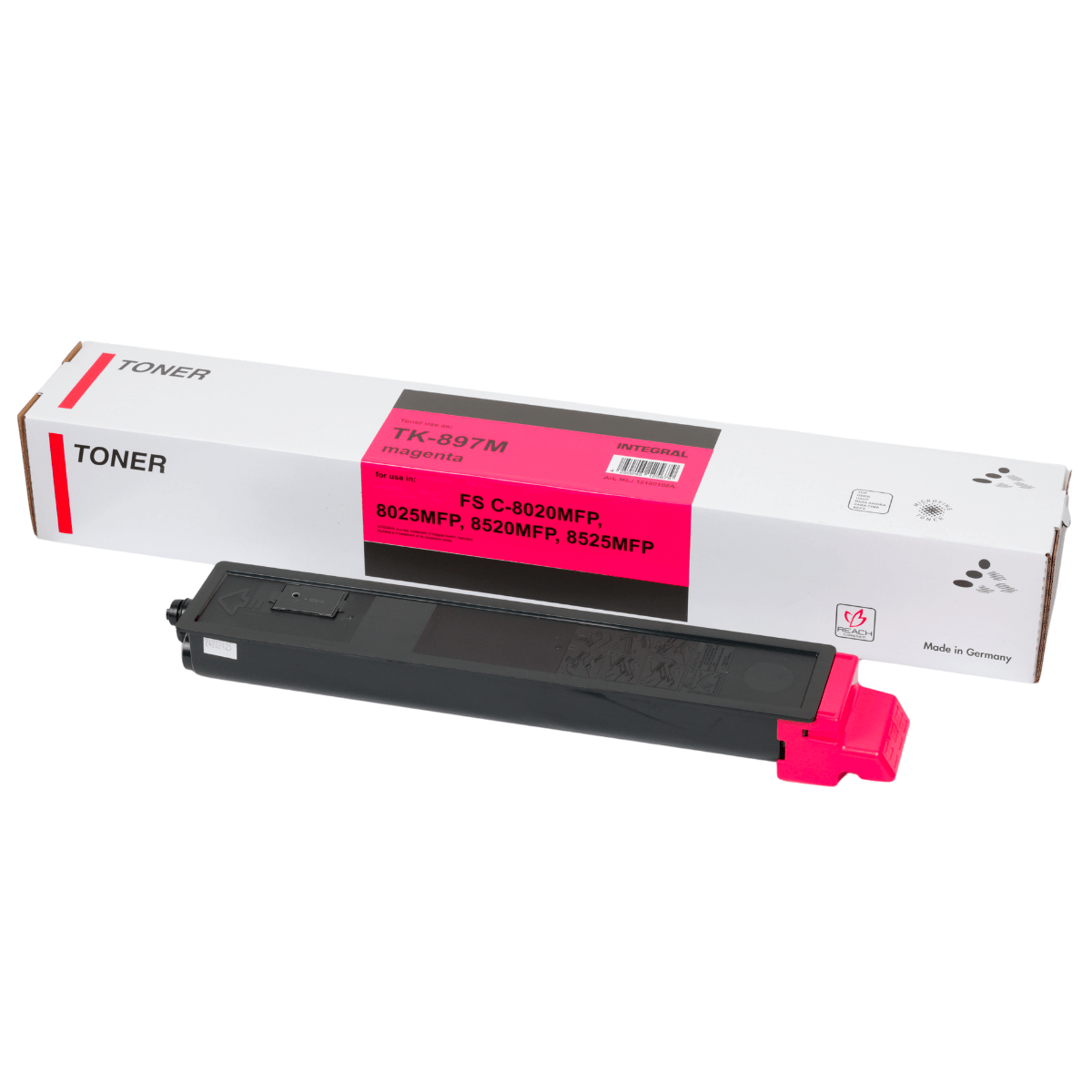 Toner Compatível Integral TK897 Magenta p/ Kyocera - 6k