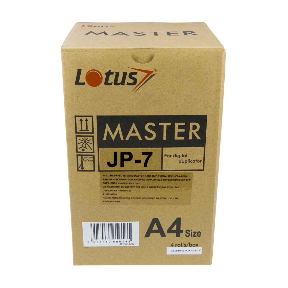 Master Lotus Compatível com JP7 A4 - 50mt