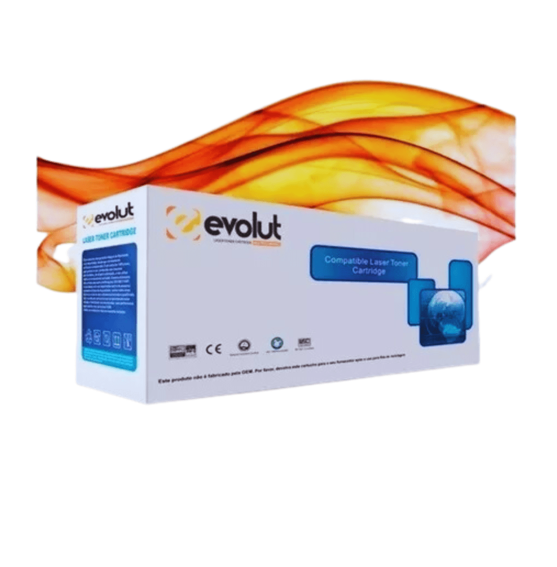 Cartucho de Toner Compatível Evolut TN580 P/ Brother HL5240