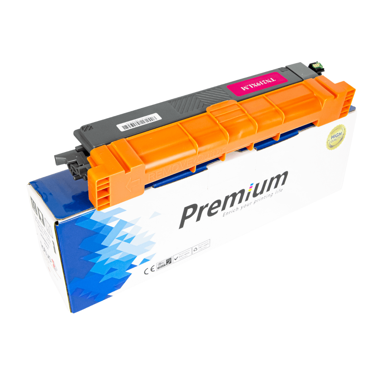 Cartucho de Toner P/ Brother TN-219XL TN219 Magenta C/ Chip 2.3K - Lotus