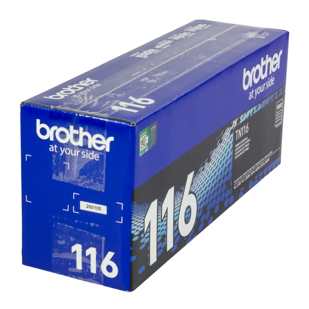 Cartucho de Toner Brother TN116 Preto 1K - Original