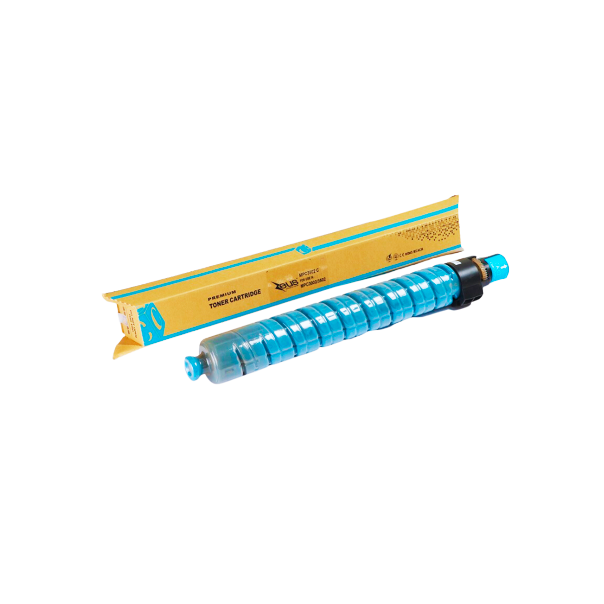 Cartucho de Toner Compatível Zeus Ciano p/ Ricoh MPC3502  c/chip - 18K