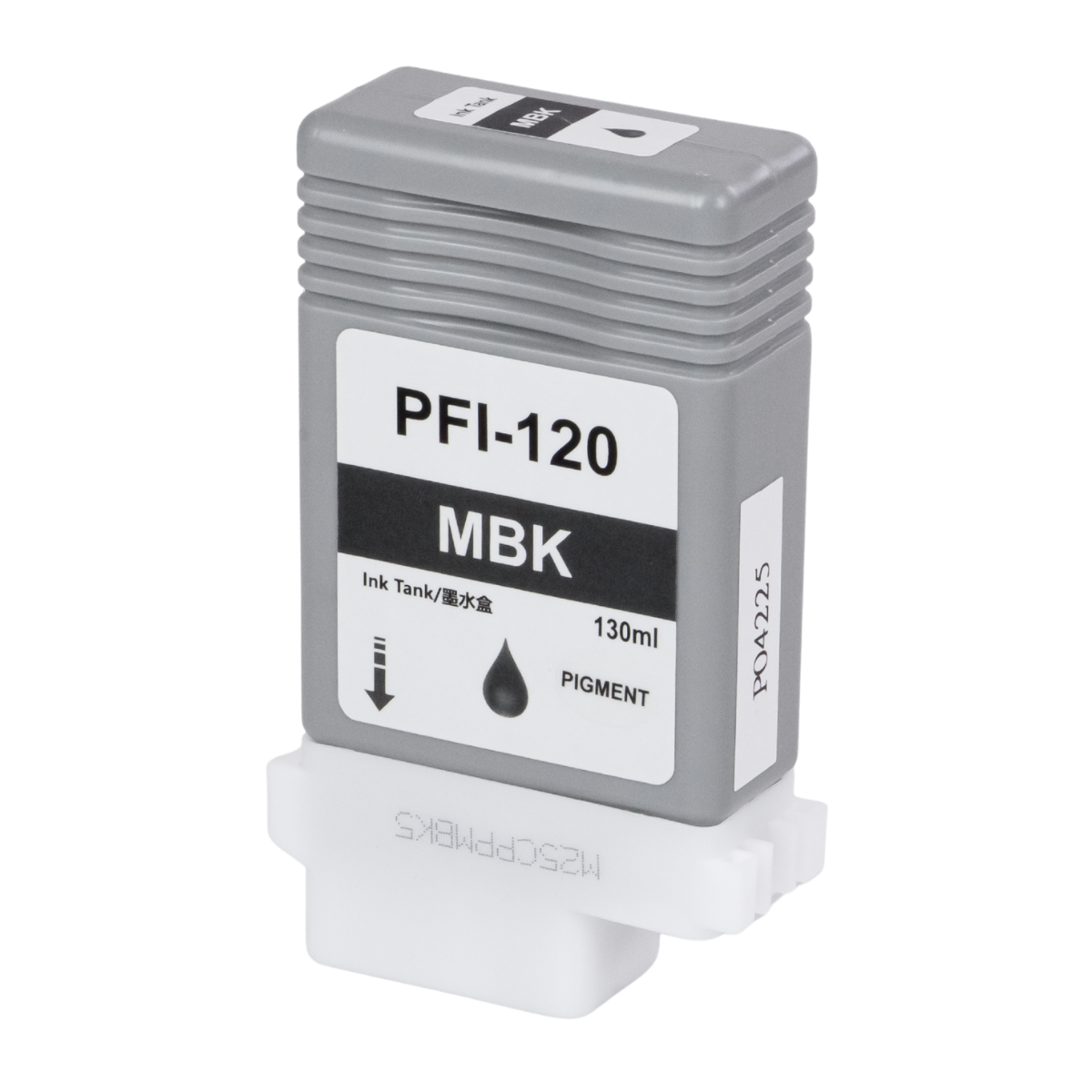 Cartucho de Tinta P/ Plotter Canon PFI-120 Matte Black MBK 130ml - Lotus