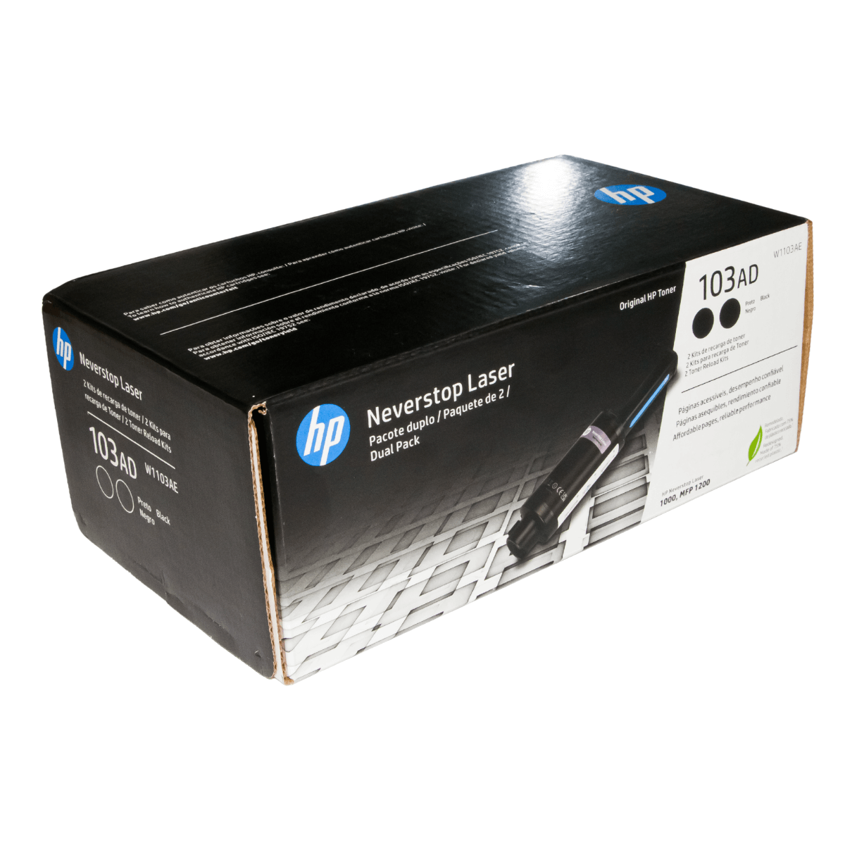 Kit 2x Toner Neverstop HP 103a W1103A - Original