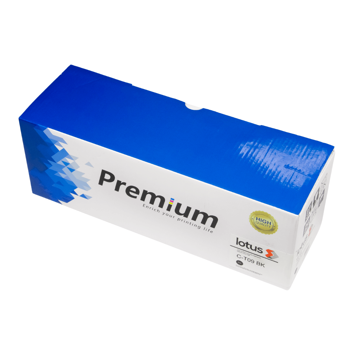 Toner Compatível p/ Canon T09, LBP1127 s/ Chip (7.6K) Black - Lotus