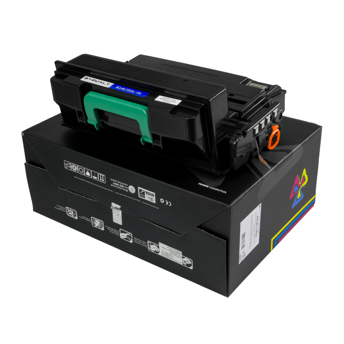 Cartucho de Toner P/ Samsung MLT-D203U C/ Chip 15K - Byqualy