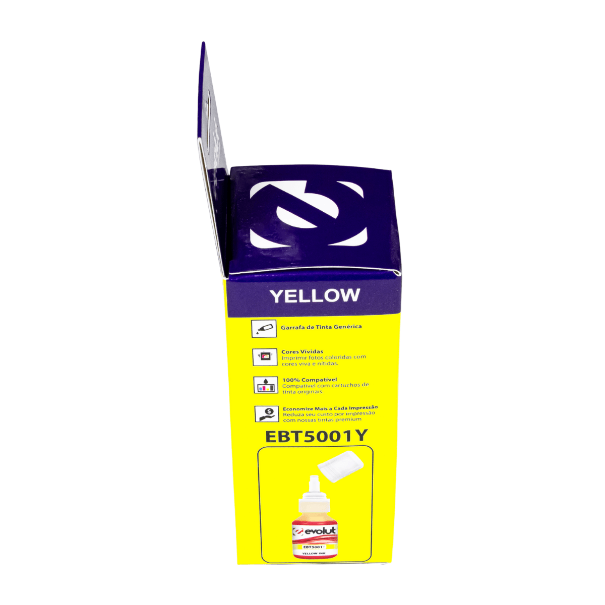 Tinta Brother BT5001Y BT-5001 Yellow 50ml- Evolut