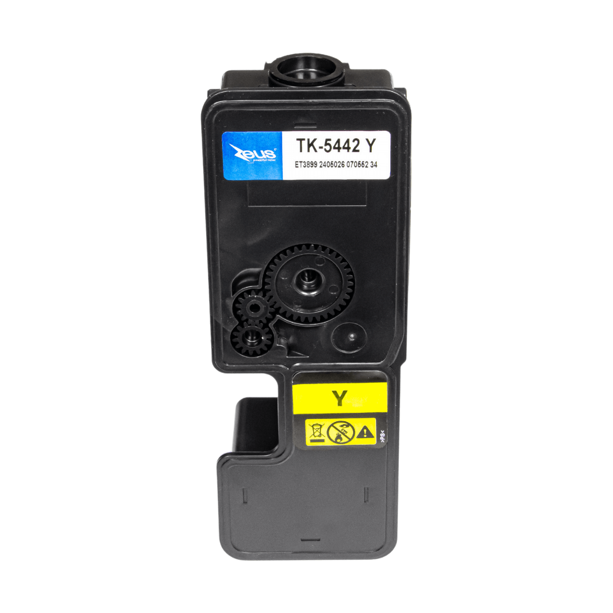 Cartucho de Toner P/ Kyocera TK5442 Amarelo C/ Chip 2.4K - Zeus