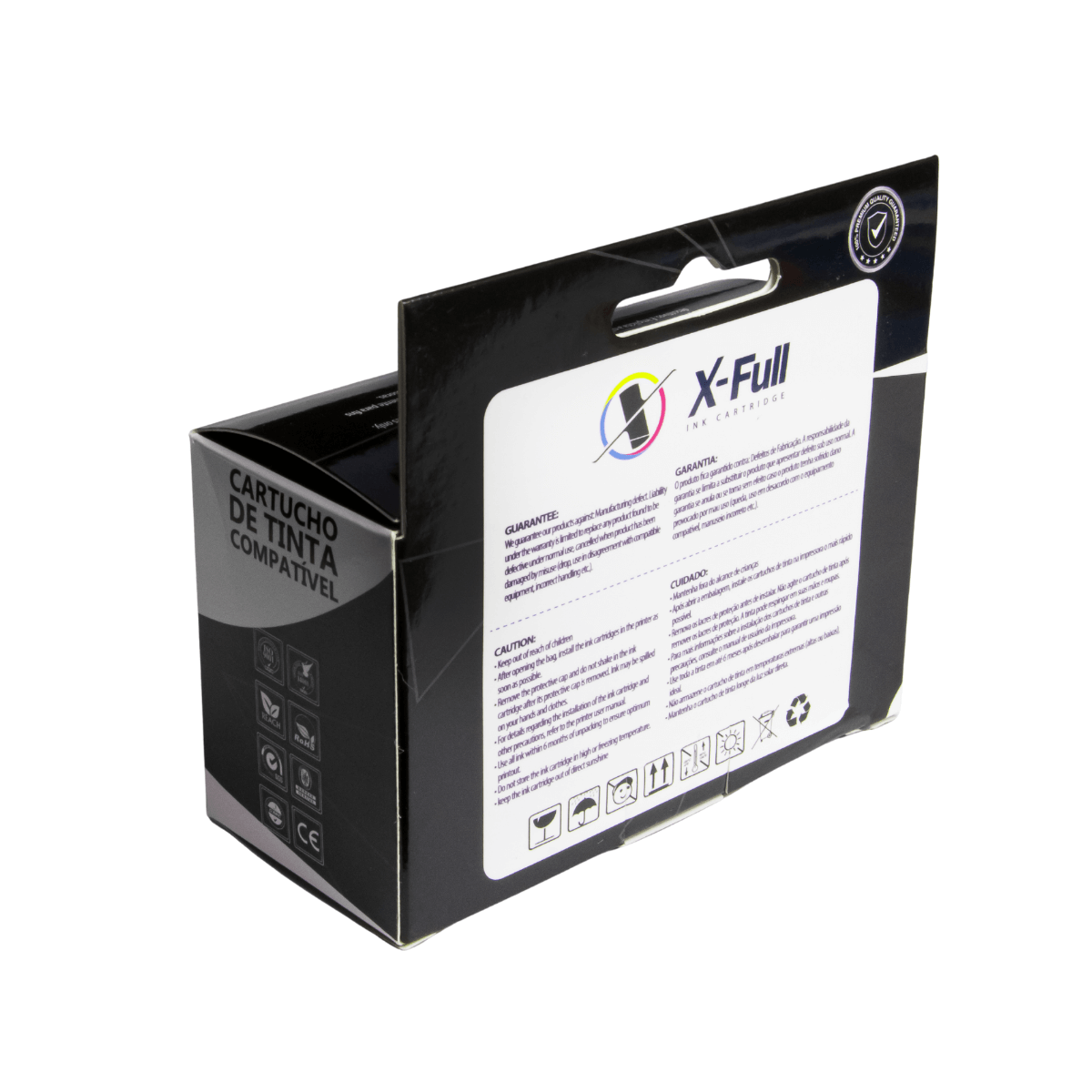 Cartucho de Tinta P/ HP 934XL 934 Preto C/ Chip 50ml - X-Full