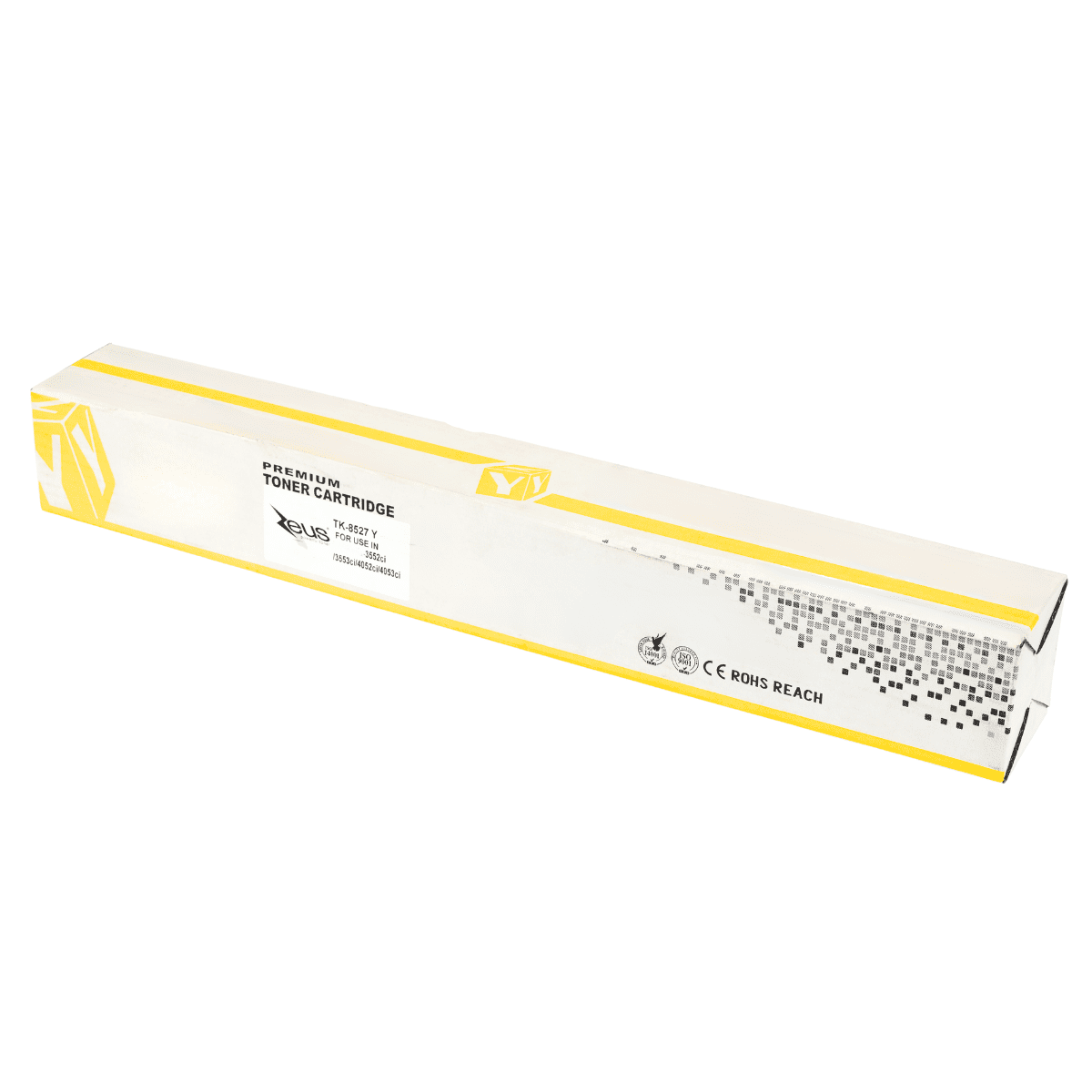 Cartucho de Toner P/ Kyocera Tk8527, Amarelo, C/ Chip, 15K - Zeus