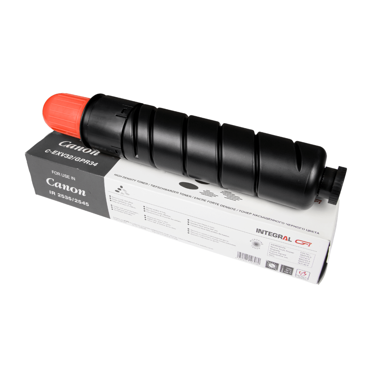 Toner Compatível Integral GPR 34 Preto para Canon IR2535 | 2545