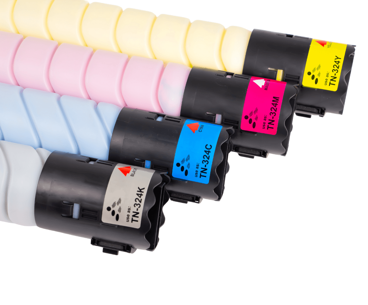 Cartucho de Toner P/ Minolta Bizhub Tn324, Magenta, C/ Chip 26K - Integral