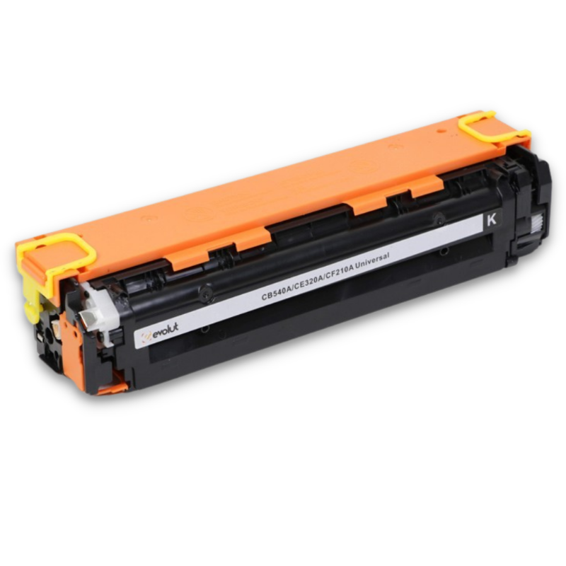 Cartucho de Toner Compatível Evolut P/ HP CB540A CE320 CF210 U - BLACK - 2.2K