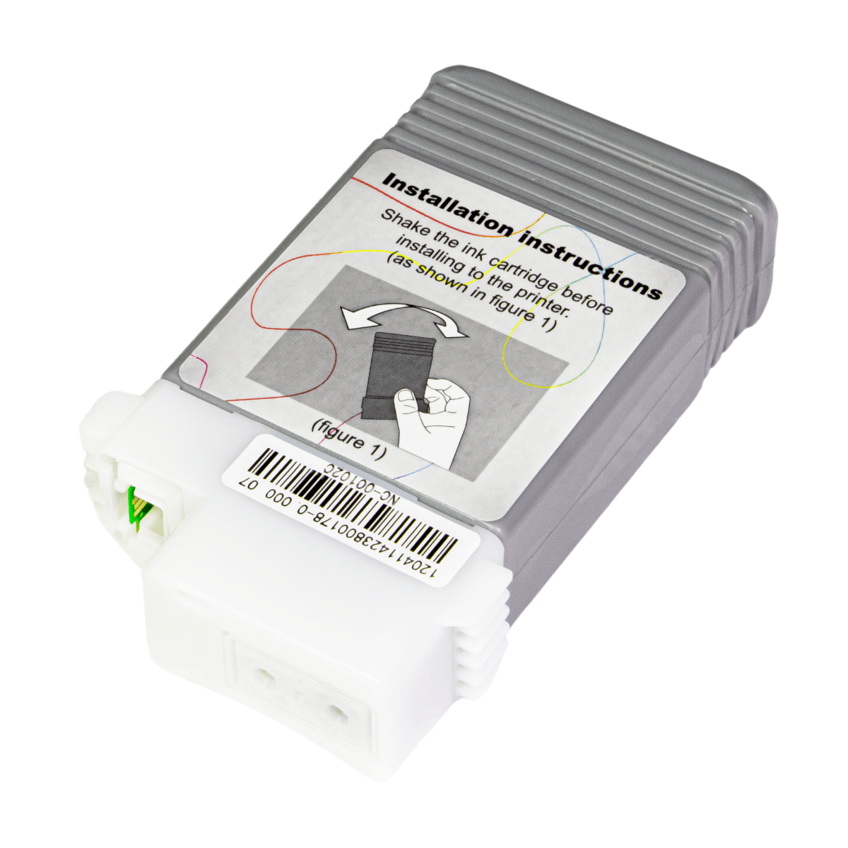 Cartucho de Tinta P/ Plotter Canon PFI-107 Ciano C/ Chip 130ml - G&G