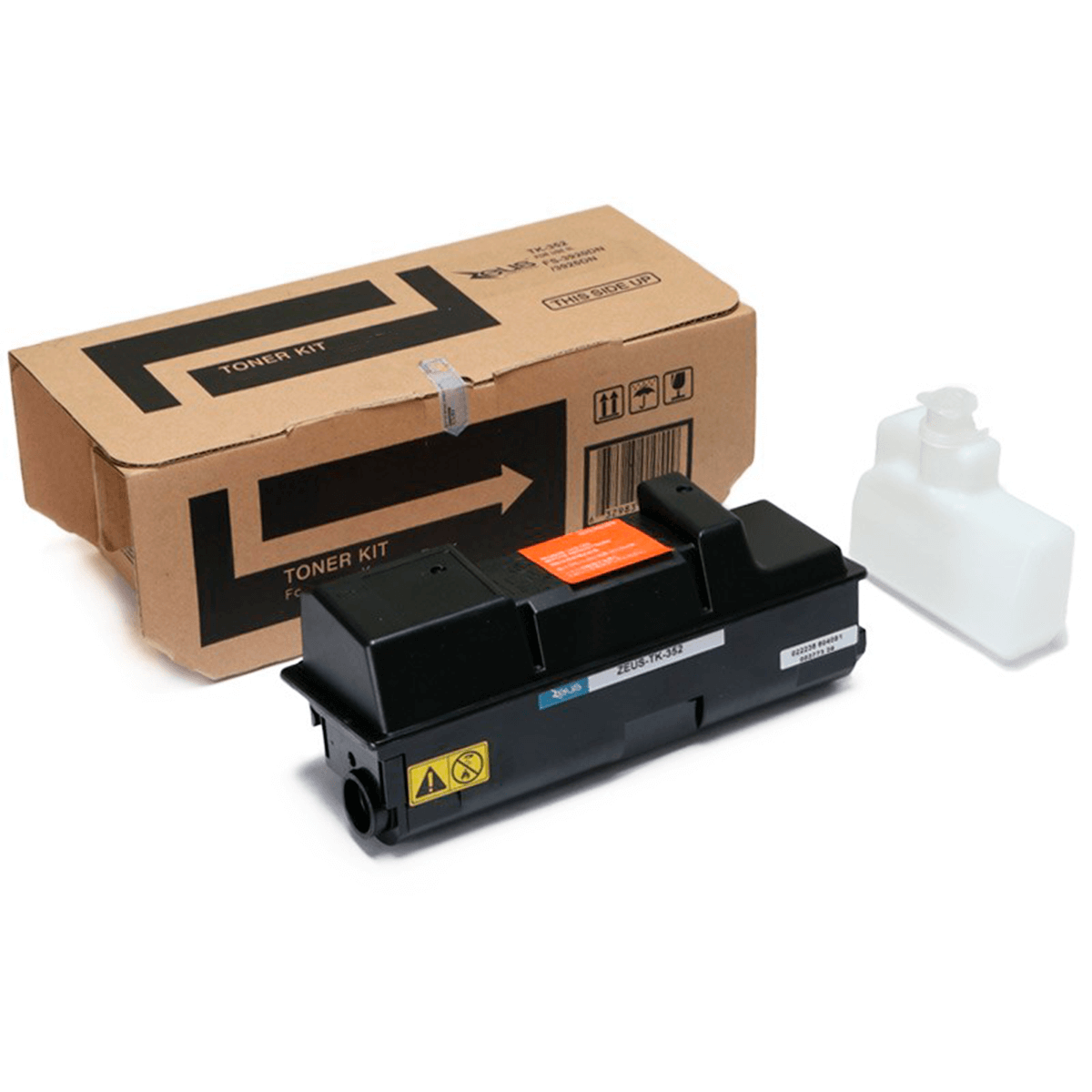 Toner Compatível Zeus TK352 Preto P/ Kyocera C/ Chip - 17K