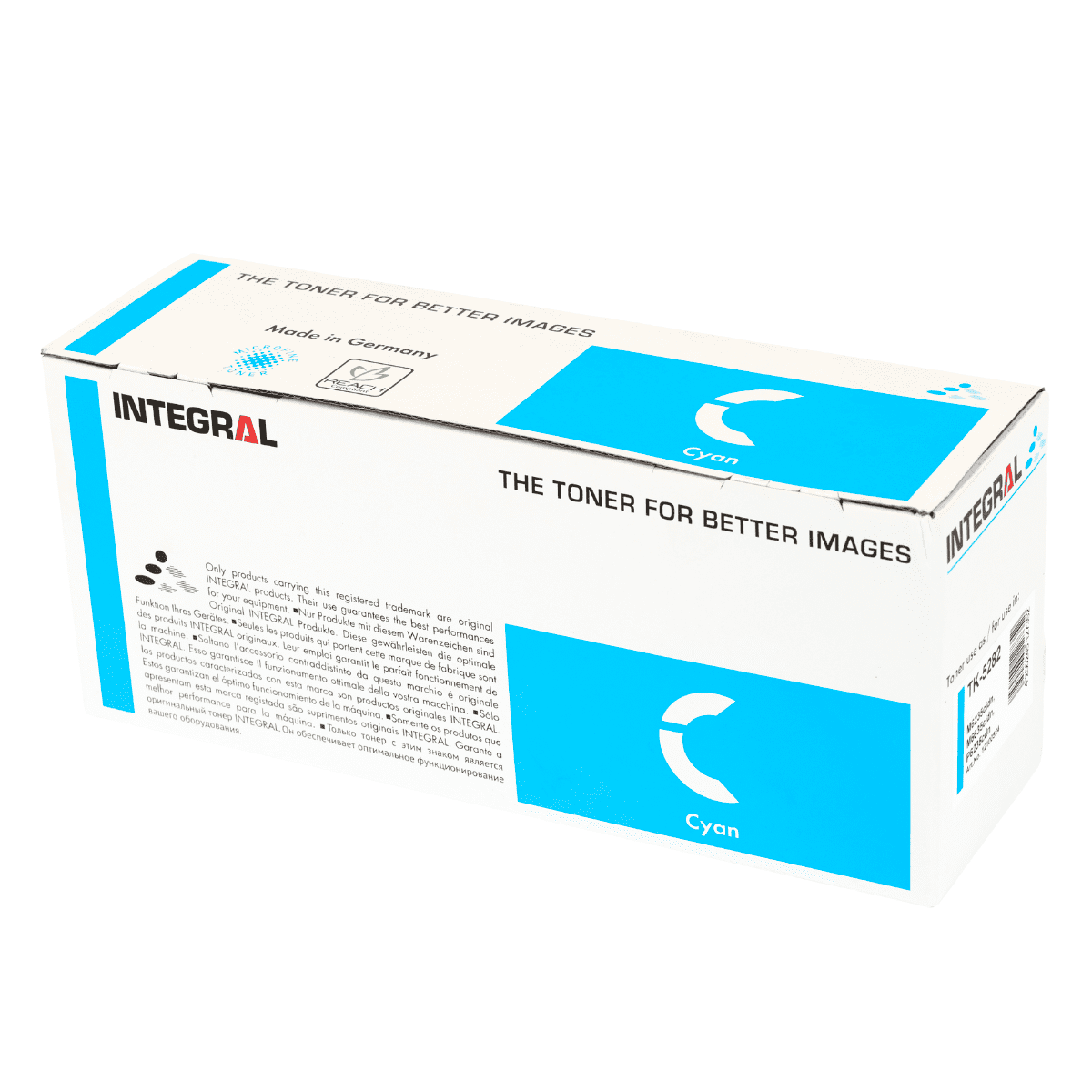 Cartucho de Toner P/ Kyocera TK5282 Ciano, C/ Chip, 11K - Integral