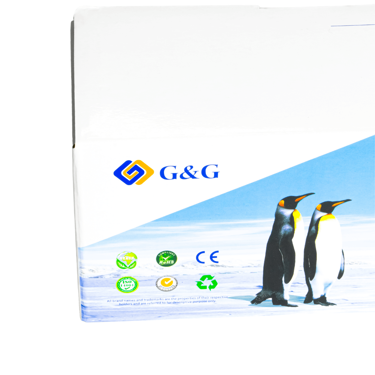 Cartucho de Toner P/ Canon e HP CF402X CF502X CRG054 202X Amarelo C/ Chip 2.5K - G&G