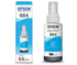 Refil de Tinta Original T664 Ciano p/ Epson - 70ml