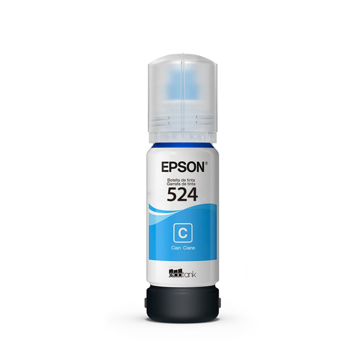 Refil de Tinta Epson T524220AL T524220 T524 Ciano | L15150 L15160 L6490 | Original 70ml