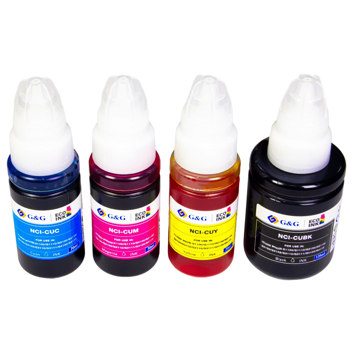 Refil de Tinta P/ Canon GI-190 Megatank Magenta 7K 70ml - G&G