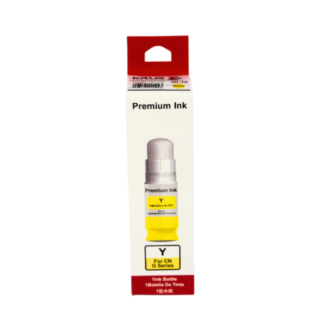 Refil de Tinta Compatível p/ Canon GI-10S Yellow 7.7K, 70ML - Lotus