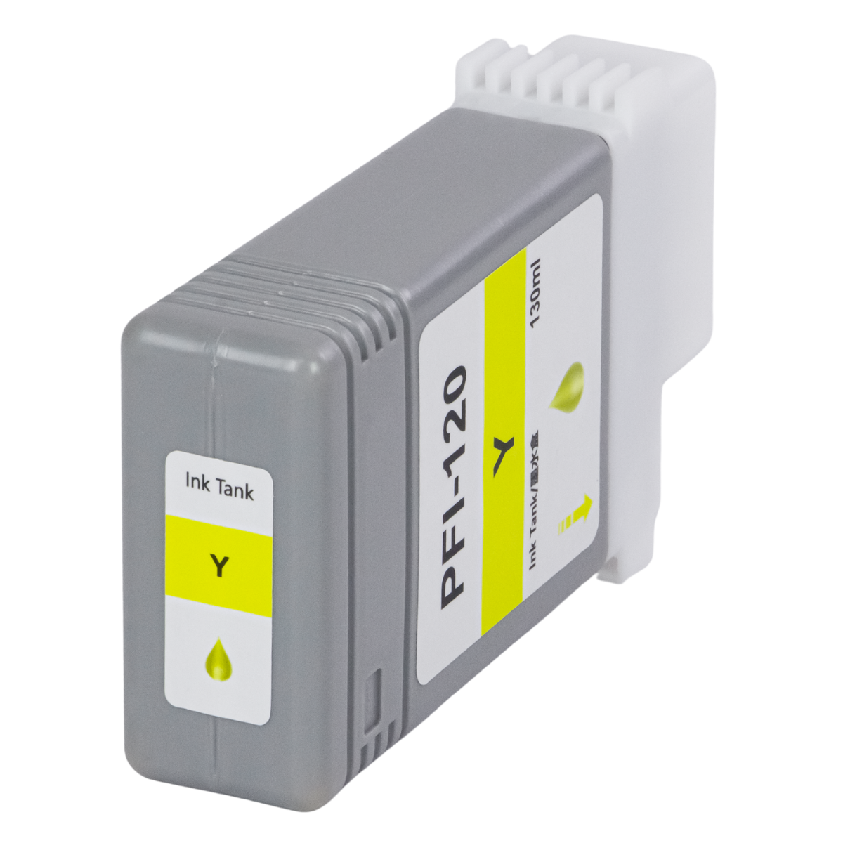 Cartucho de Tinta P/ Plotter Canon PFI-120 Amarelo 130ml - Lotus
