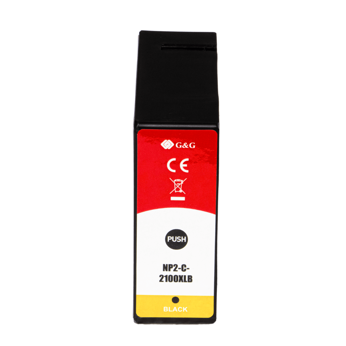 Cartucho de Tinta PGI-2100XL P/ Canon MB5310 MB5410 Preto C/ Chip 2.5K 74,6ml - G&G
