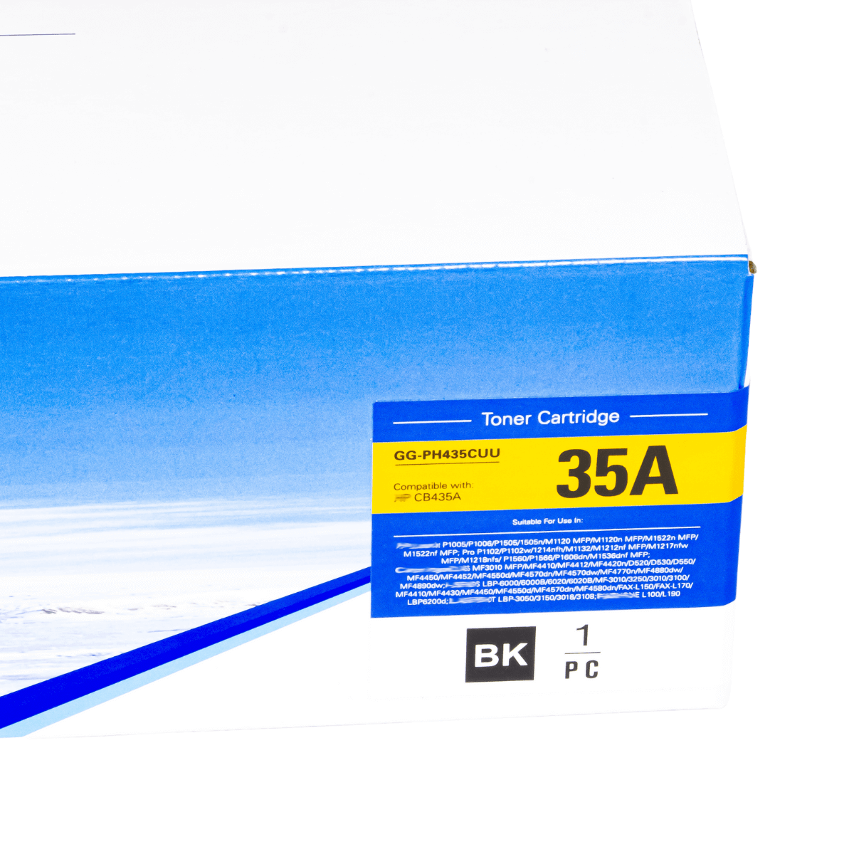 Cartucho de Toner P/ HP CB435A/436A/285A/278A C/ Chip 2K (PH435CUU)  G&G