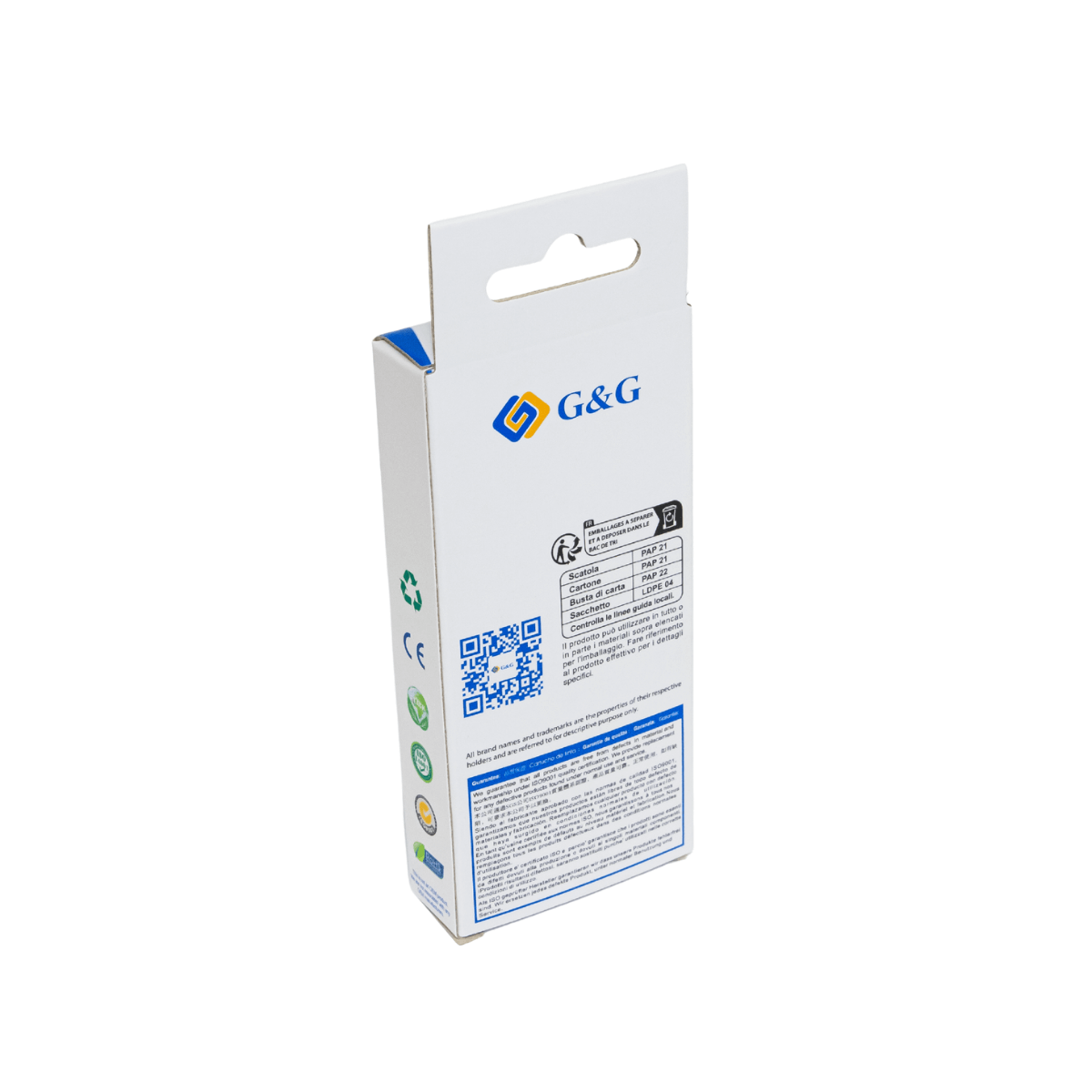 Cartucho de Tinta P/ Canon CLI151 CLI-151XL Cinza C/ Chip 12ML - G&G