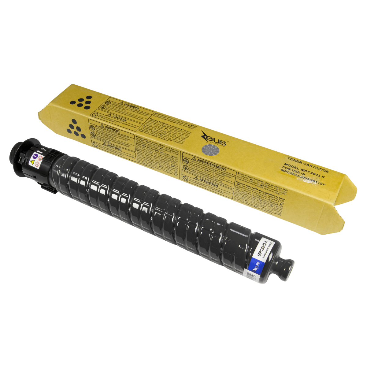 Cartucho de Toner Compatível Zeus Preto p/ Ricoh MPC 2003 2503