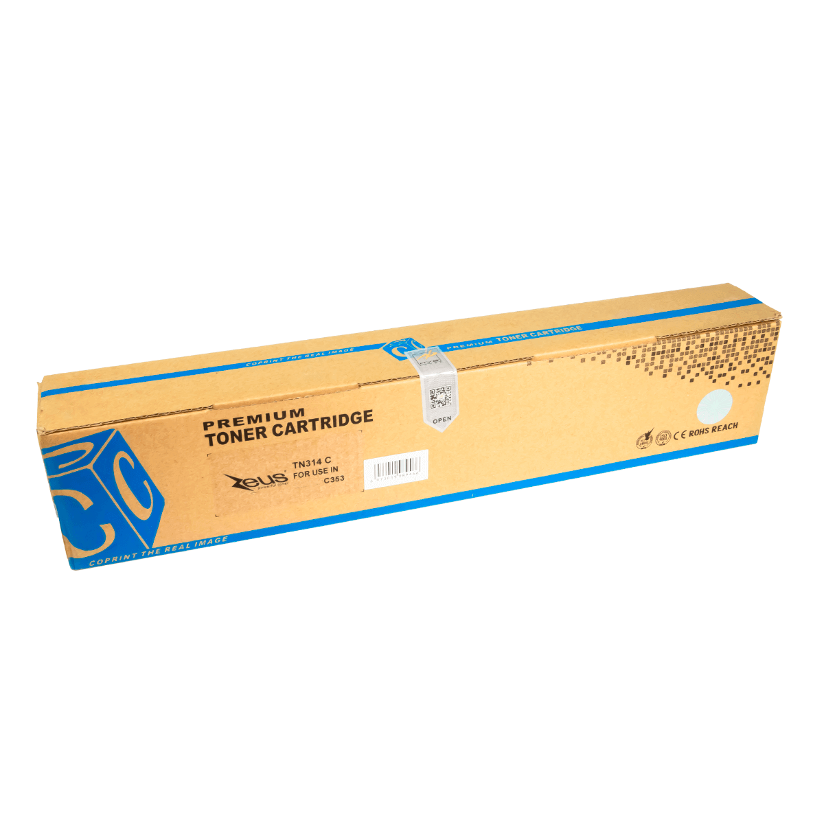 Toner Compatível C/ Minolta TN213 TN214, TN314 Ciano C/ Chip 18.5K - Zeus