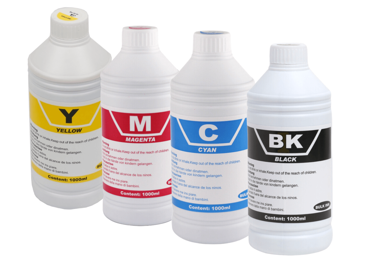 Kit 4 Tintas P/ Epson T664 1L (Corante) - Lotus