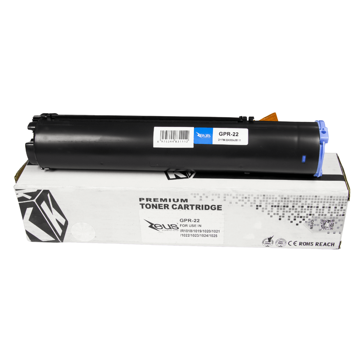Toner Compatível Zeus p/ Canon GPR-22 IR1018 1022 - 8.4k