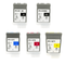 Kit 5 Tintas Compatível p/ Plotter Canon PFI-107 130ml - Lotus