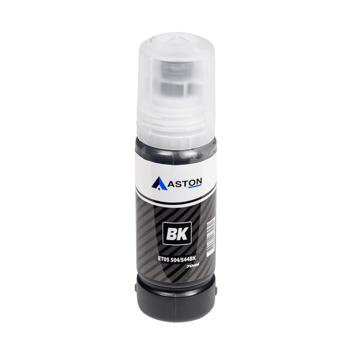 Refil de Tinta P/ Epson T504 T544 ET05 Preta 70ml - Aston