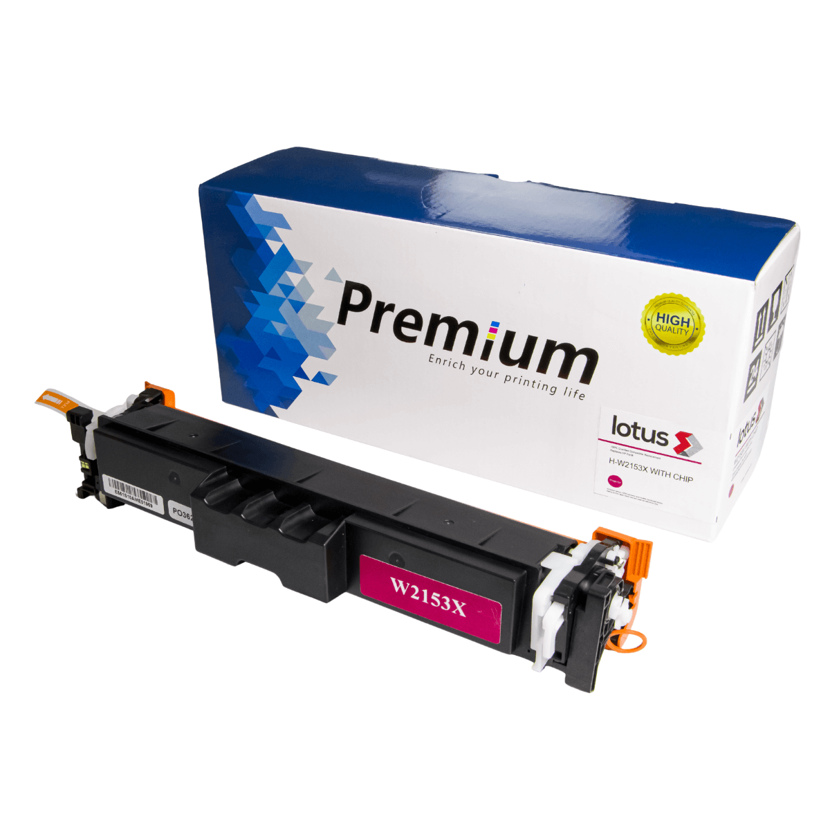 Cartucho de Toner P/ HP W2152 2302X 230X C/ Chip Magenta 5.5K - Lotus