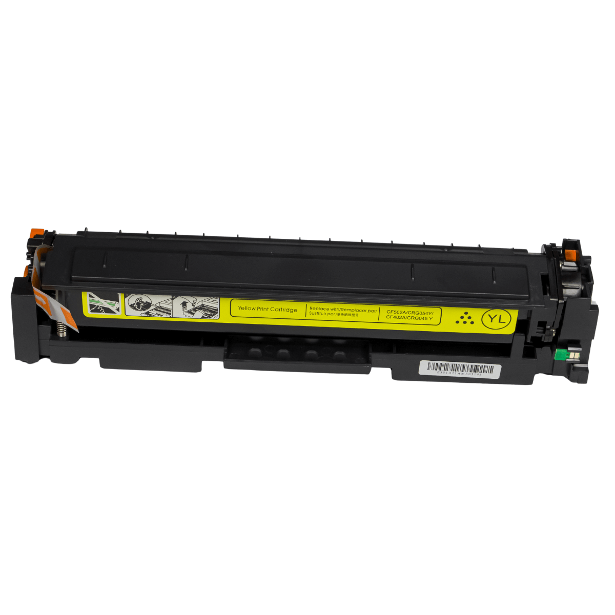 Toner Compatível p/ Canon MF644 HP CF402A CF502A Yellow C/ Chip 1.3K - Lotus