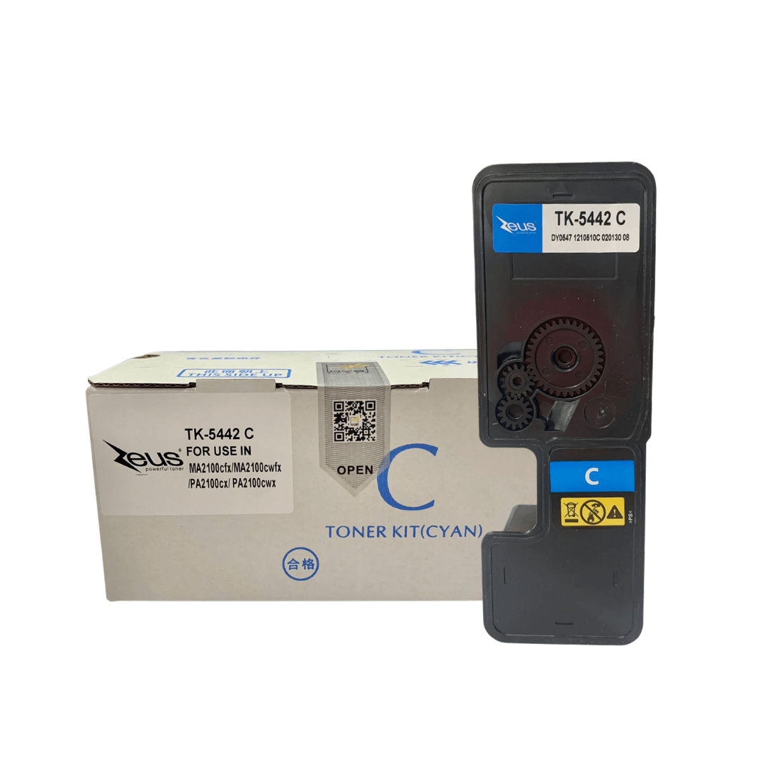Kit 3 Cartuchos de Toner P/ Kyocera TK5442 3 Cores Y M C - Zeus