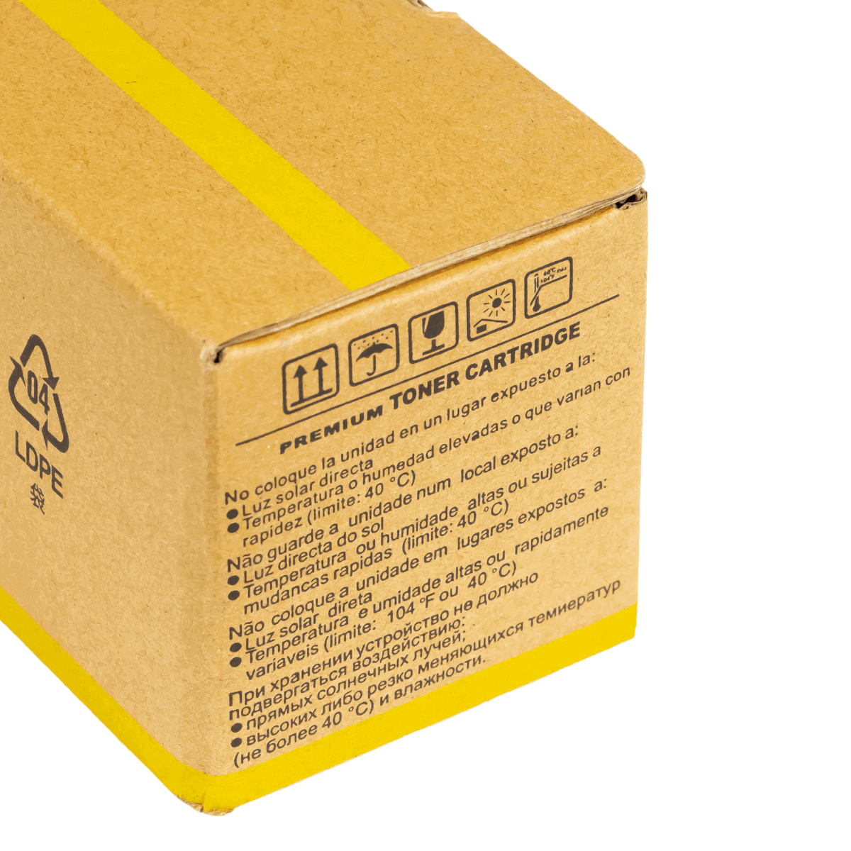 Cartucho de Toner P/ Minolta TN324 Amarelo C/ Chip 25K - Zeus