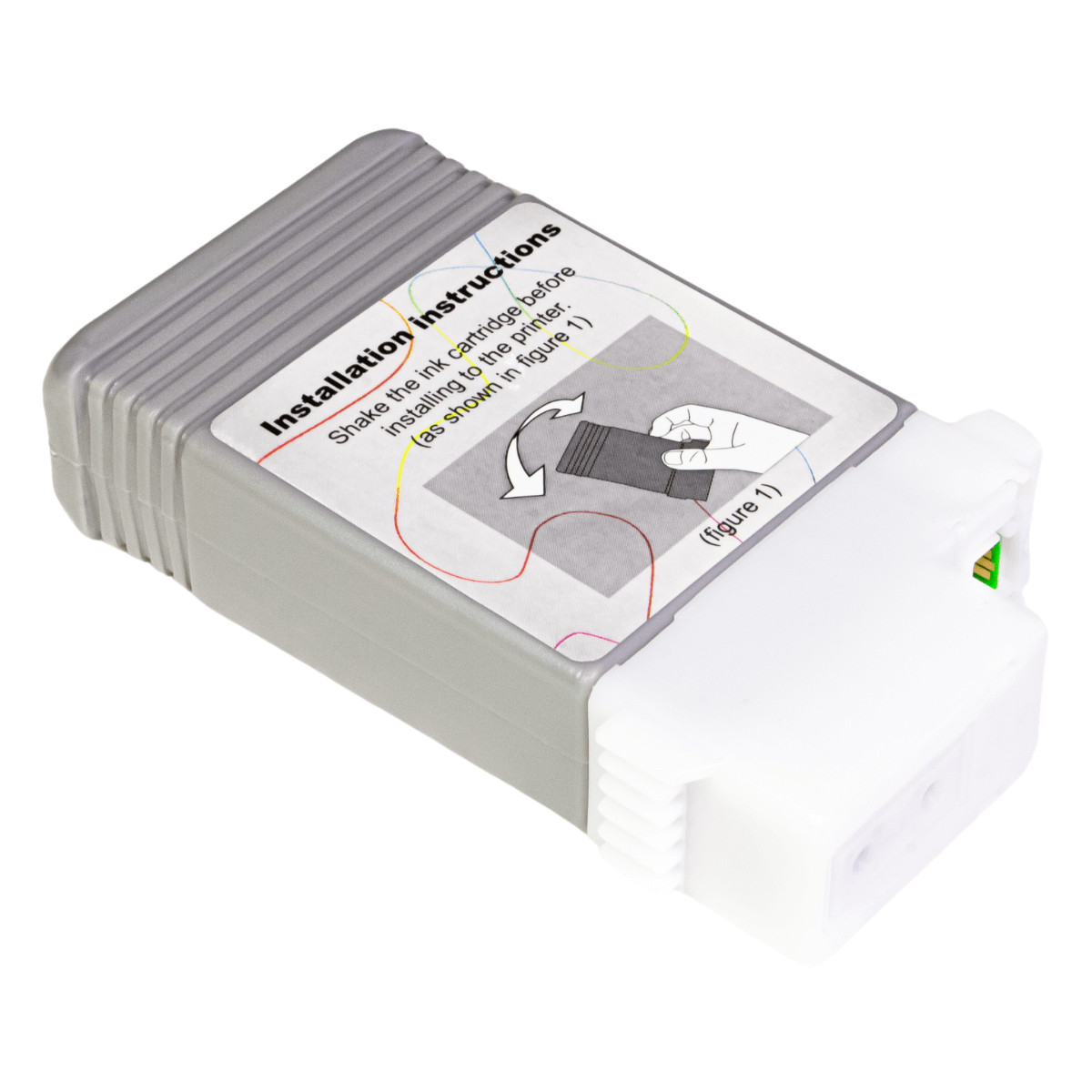 Cartucho de Tinta P/ Plotter Canon PFI-107 Ciano C/ Chip 130ml - G&G