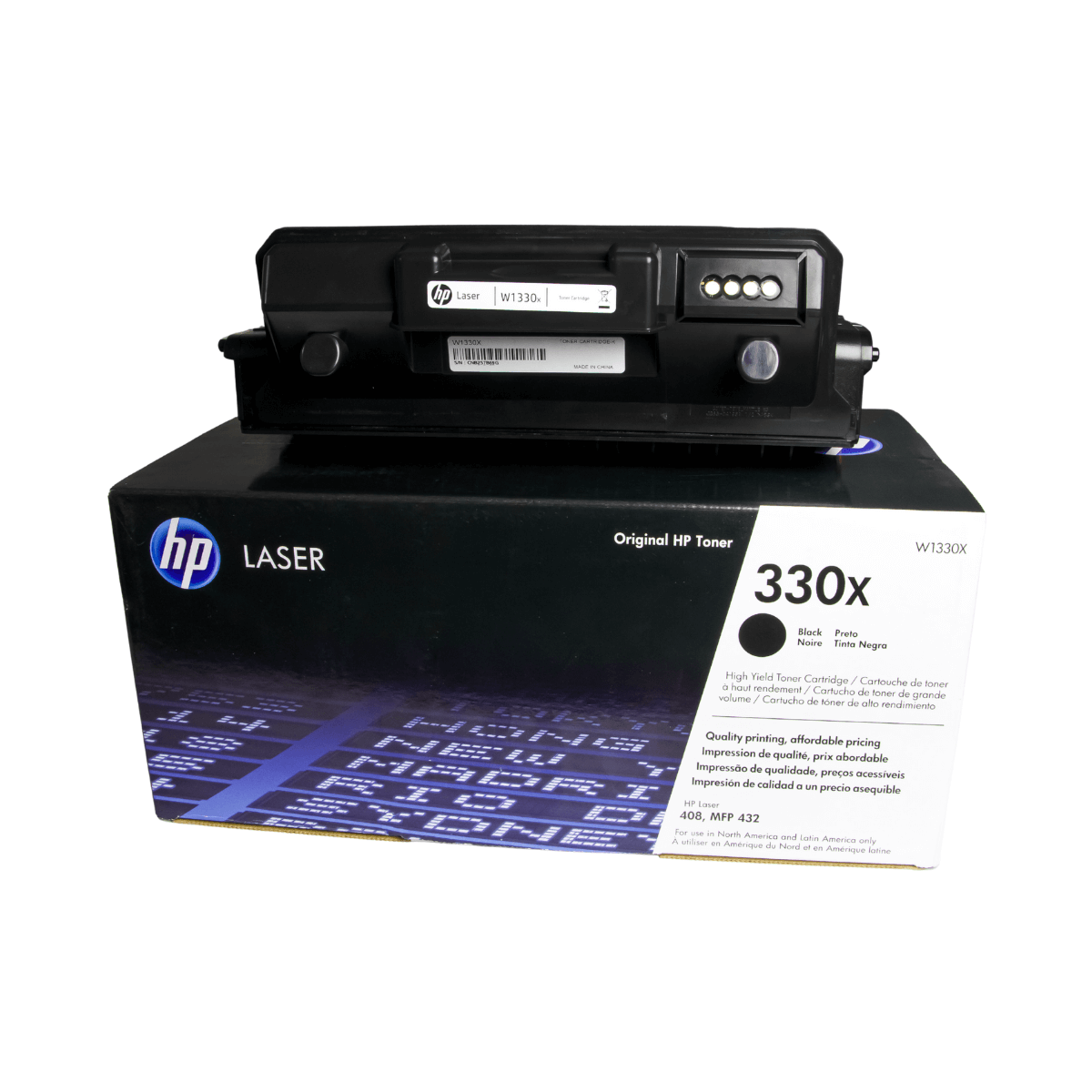 Cartucho de Toner HP W1330X P/ M408 M432 Preto 15k - Original