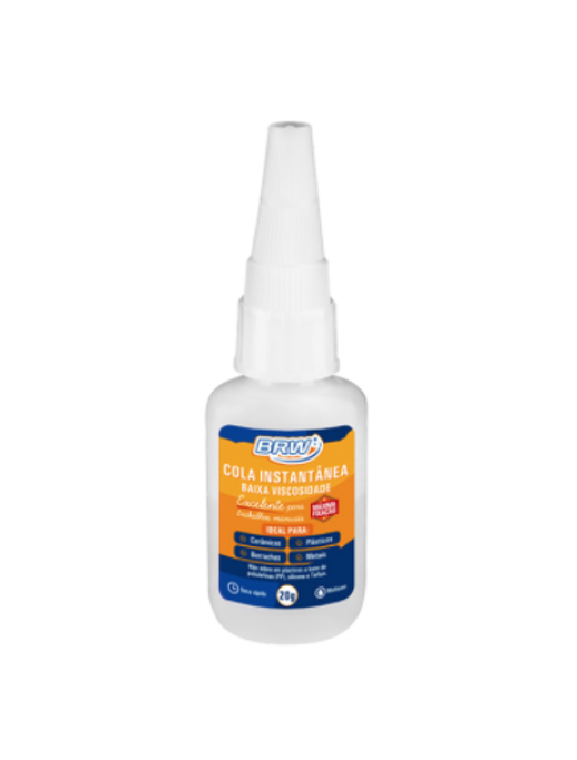 Cola Instantânea BRW 20gr - Baixa Viscosidade Unidade