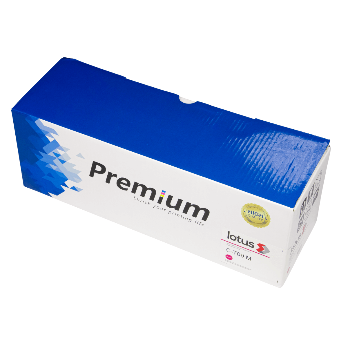 Toner Compatível p/ Canon T09, LBP1127 s/ Chip (5.9K) Magenta - Lotus